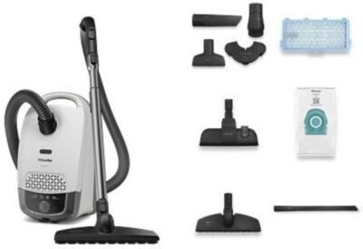 Пылесос с мешком Miele Guard S1 Parquet Flex бриллиантовый белый